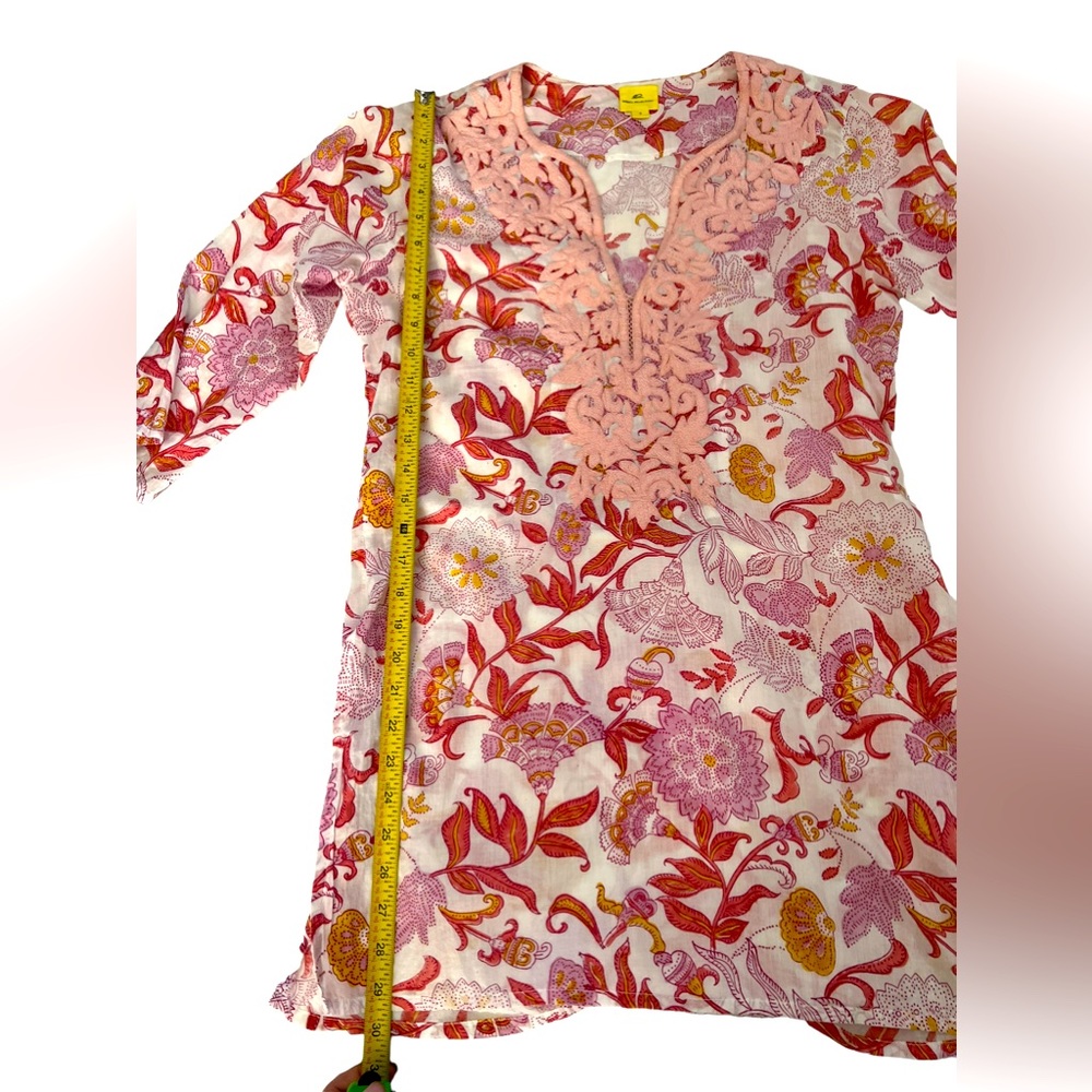 Roberta Roller Rabbit Size Small Embroidered Pink… - image 7